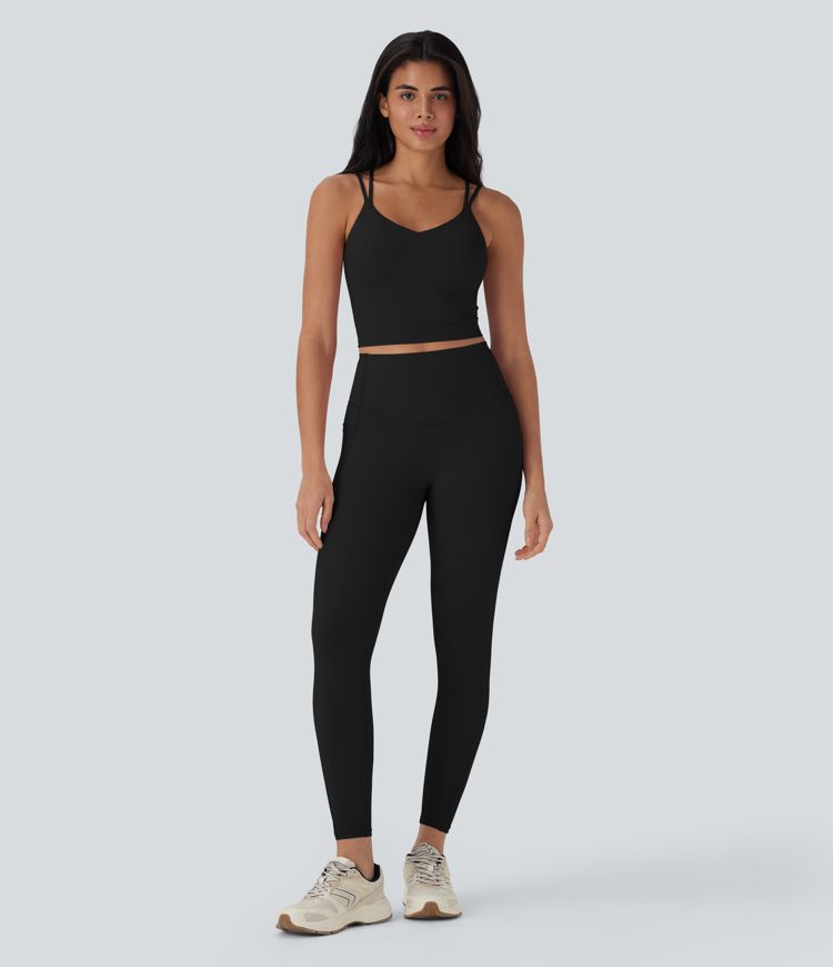 Halara UltraSculpt™ Cool Quick Dry Cropped Yoga Tank Top-UPF50+