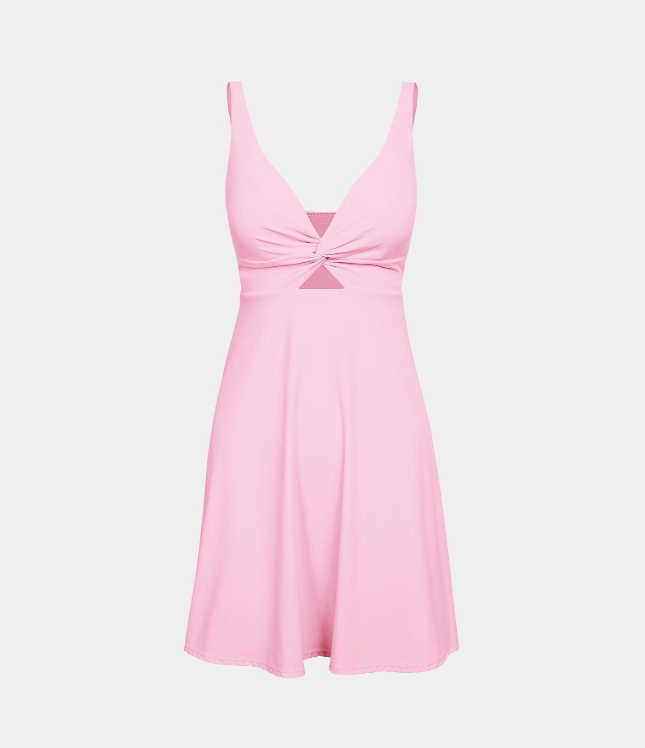 Vestido ballet Softlyzero™ Airy barra tacto fresco 2 en 1 retorcido cut-out