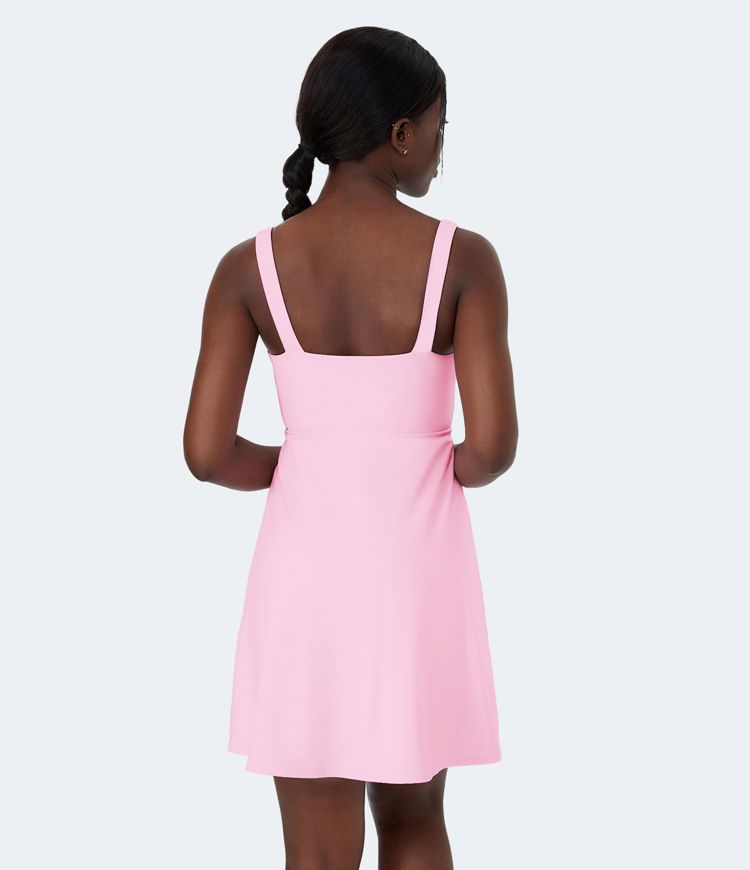 SoftlyZero™ Airy 2-in-1 Pocket Cool Touch Casual Dress-UPF50+