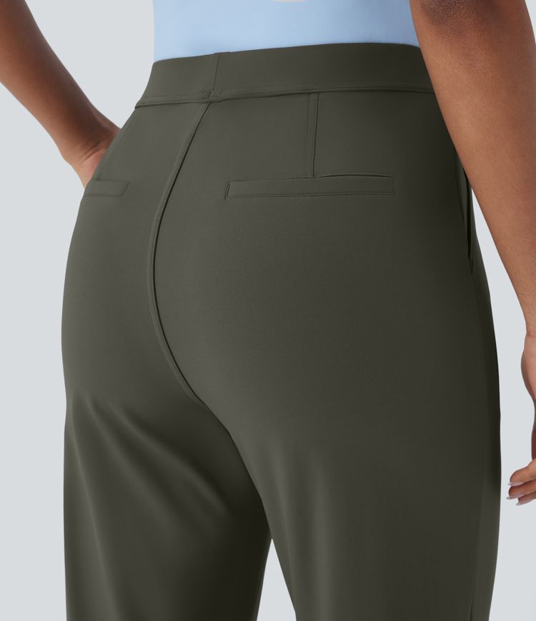 Halara Flex™ DayStretch High Waisted Pocket Ankle Length Tapered Work Pants
