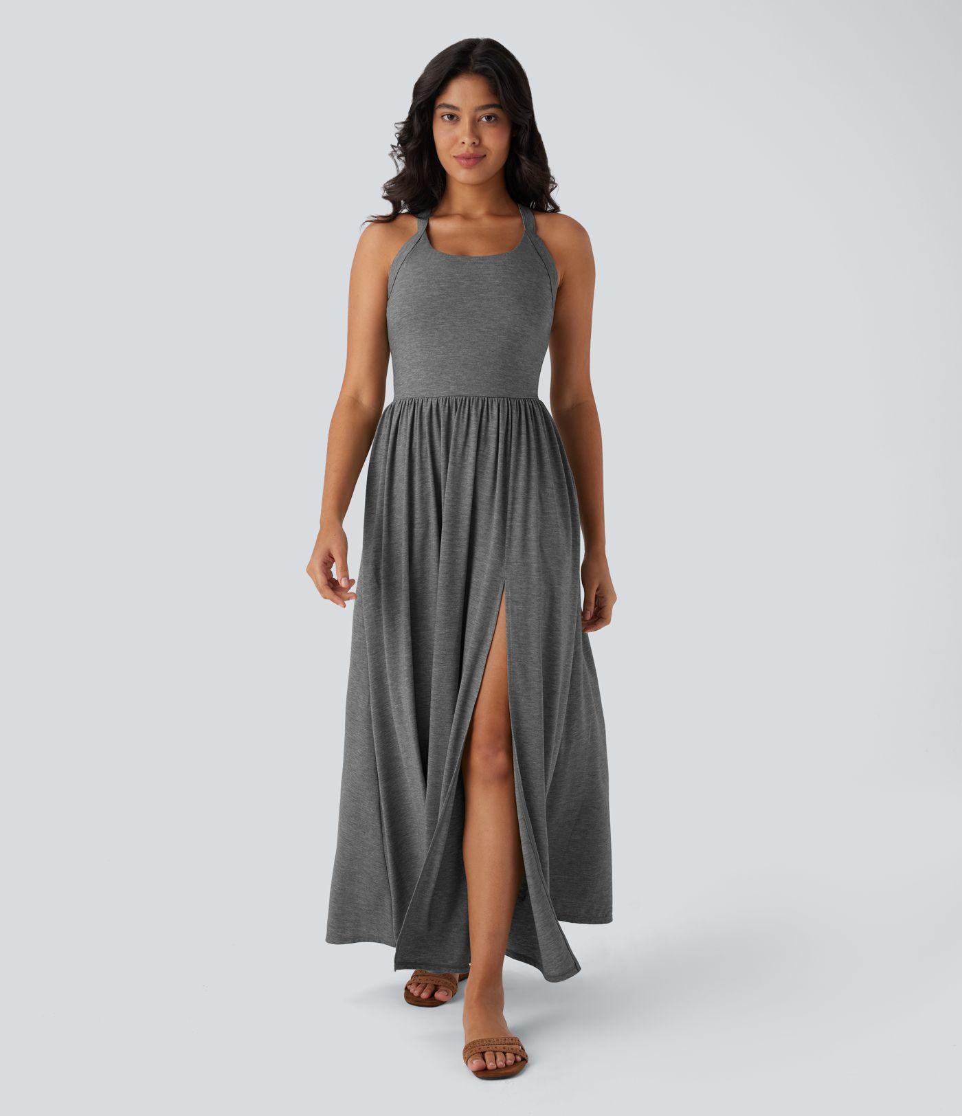 Pocket Flowy Maxi Dress