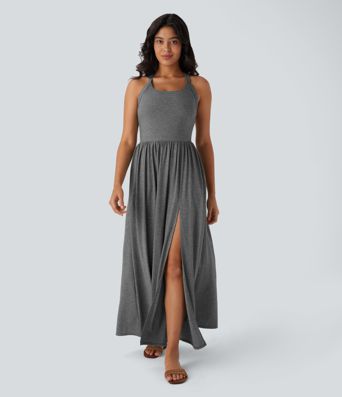 Pocket Flowy Maxi Dress