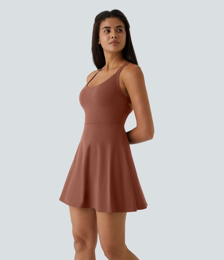 Flare Dance Active Dress-Longer Length-Easy Peezy Edition