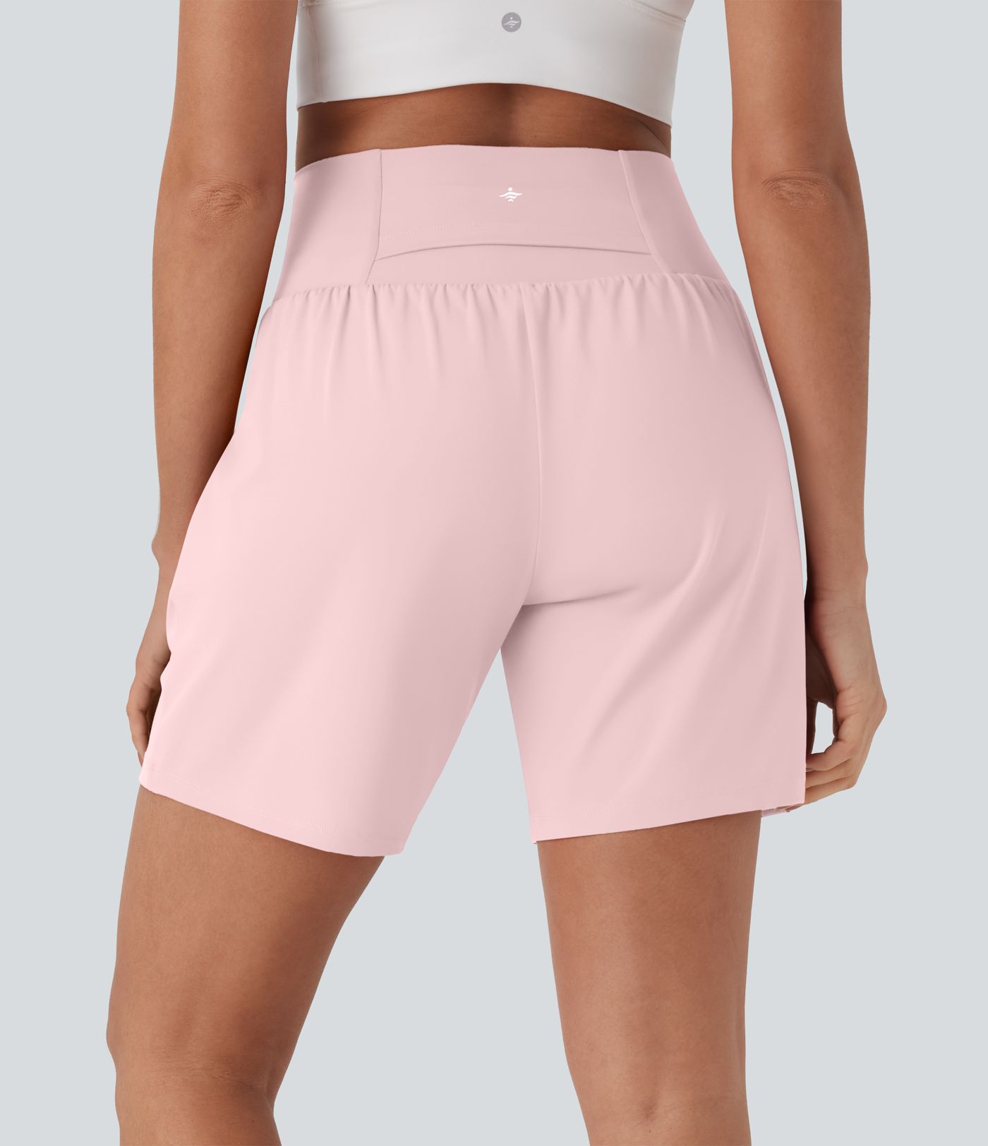 Softlyzero™ Airy - 2-in-1 Yoga-Shorts mit superhohem Bund, mehreren Taschen und Cool-Touch - 17,78 cm