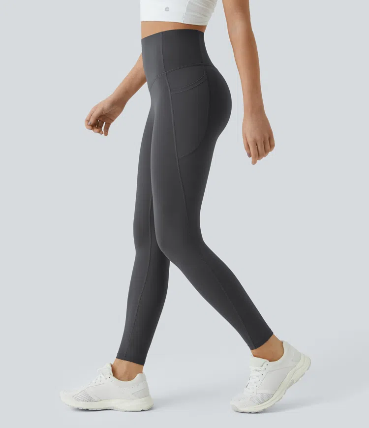 Halara UltraSculpt™ SoCinched High Waisted Tummy Control Pocket Shaping Training Leggings