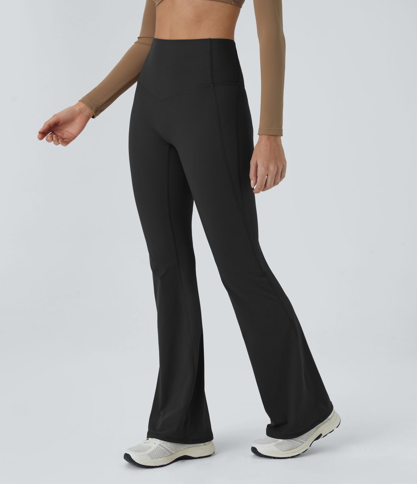 Halara UltraSculpt™ High Waisted Tummy Control Shaping Yoga Flare Leggings