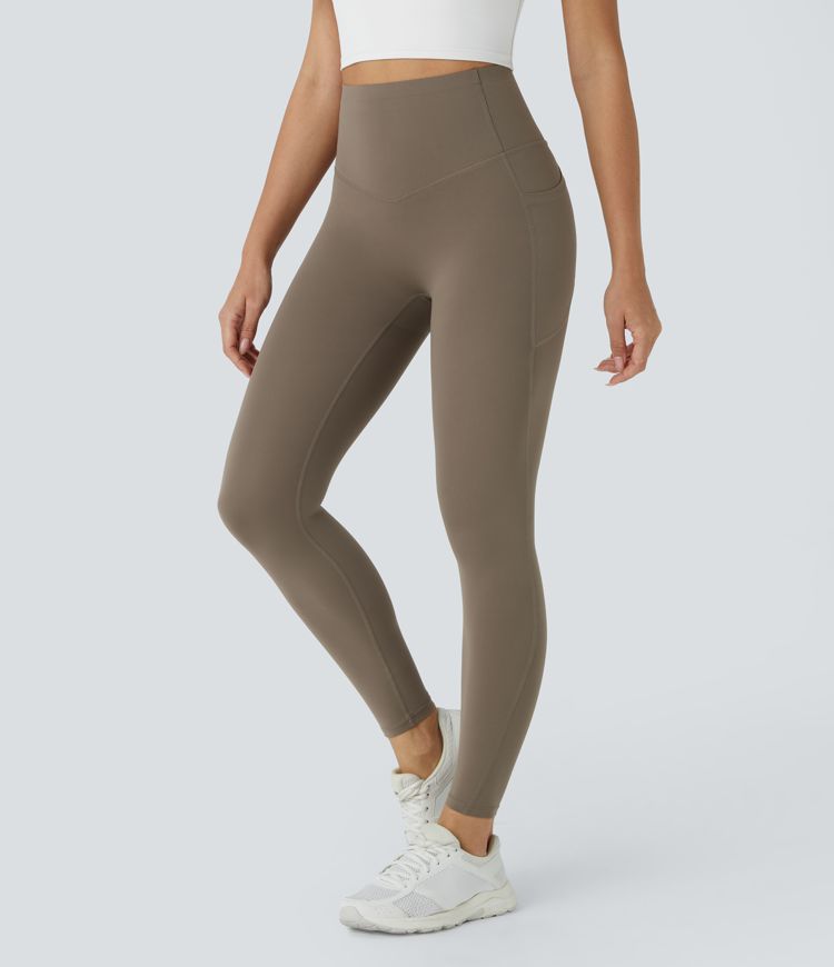 Halara UltraSculpt™ SoCinched High Waisted Butt Lifting Tummy Control Side Pocket Shaping Workout Leggings