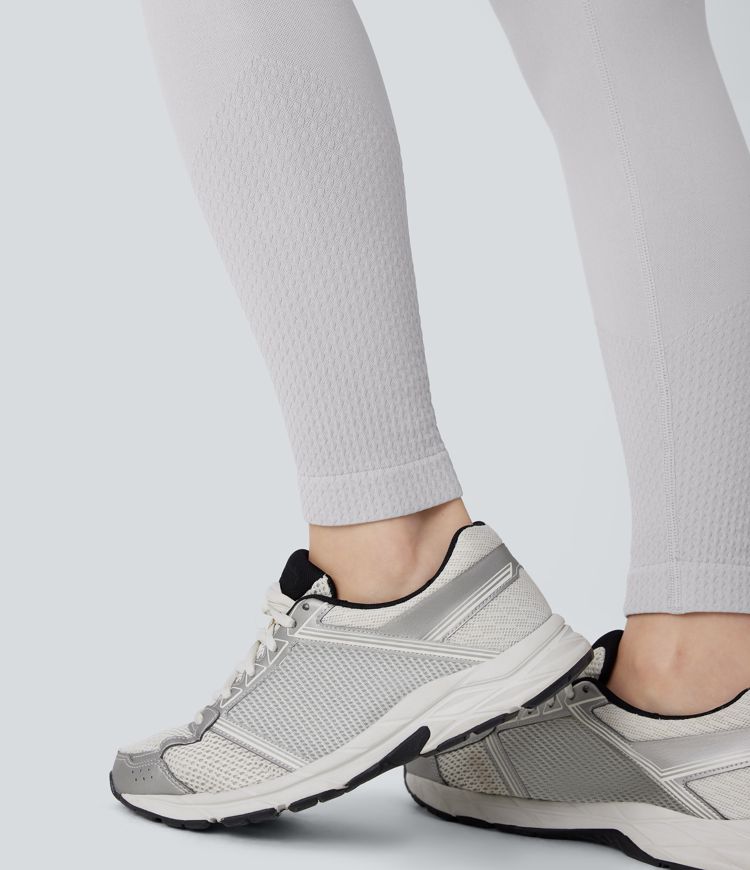 Seamless Flow High Waisted Tummy Control Butt Lifting Pocket Yoga Leggings