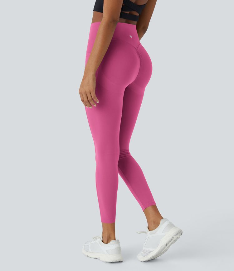 Halara UltraSculpt™ SoCinched High Waisted Scrunch Butt Lifting Tummy Control Pocket Shaping Training Leggings