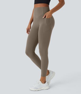 Halara UltraSculpt™ High Waisted Scrunch Butt Lifting Tummy Control Pocket Shaping Training Leggings