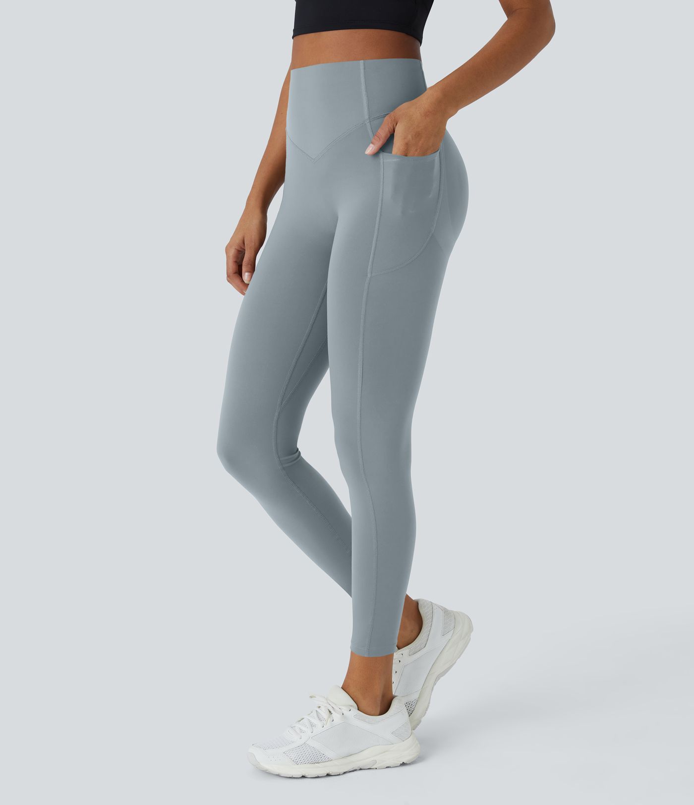 Halara UltraSculpt™ High Waisted Scrunch Butt Lifting Tummy Control Pocket Shaping Training Leggings