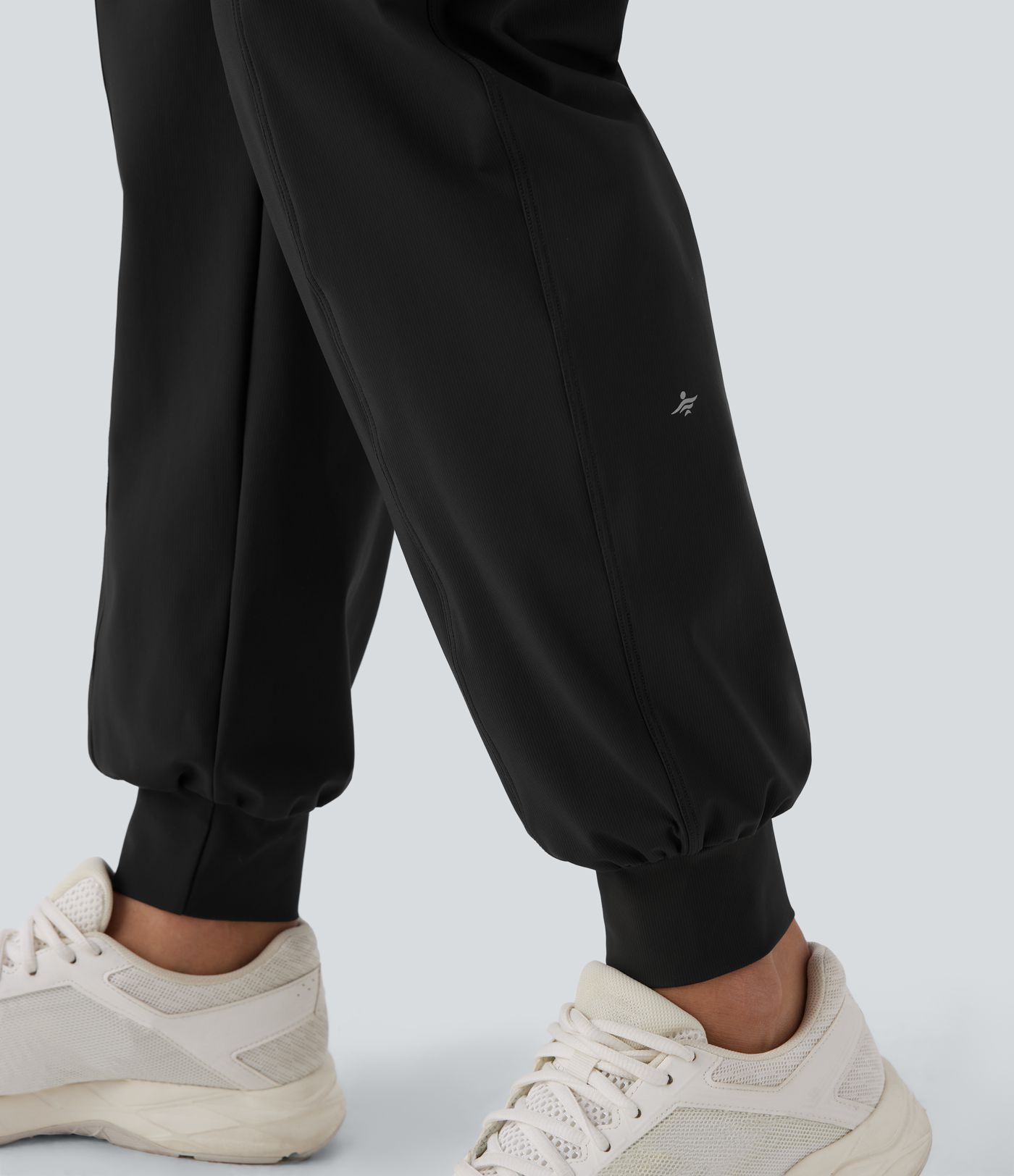 Joggers cargo de cintura alta para baile, con cordón y bolsillos, de secado rápido