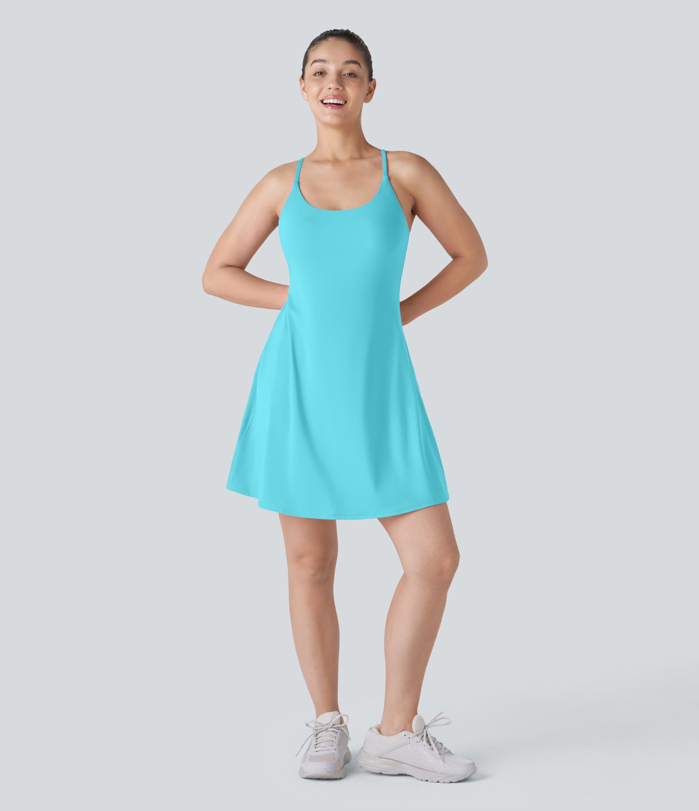 SoftlyZero™ Plush Backless Active Dress-Longer Length-Easy Peezy Edition