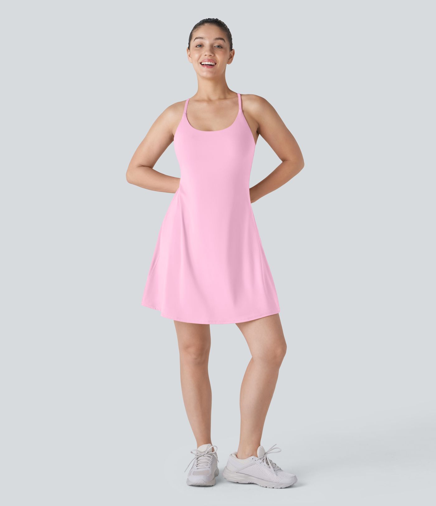 SoftlyZero™ Plush Backless Active Dress-Longer Length-Easy Peezy Edition