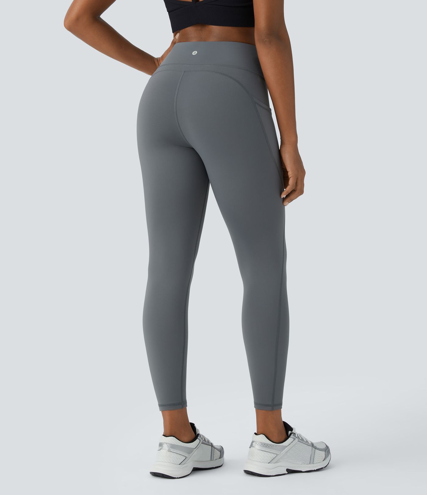 Legging de yoga thermique taille haute avec poches latérales