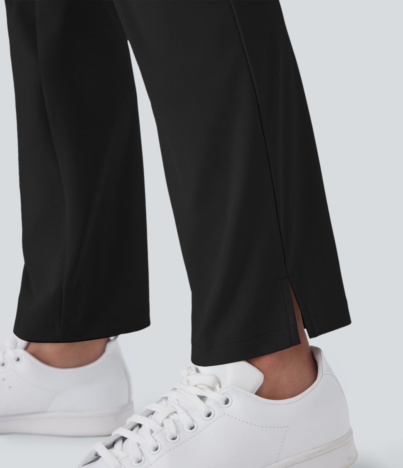 Mid Rise Pockets Tapered Quick Dry Golf Pants-Golf Tee Pocket-UPF40+