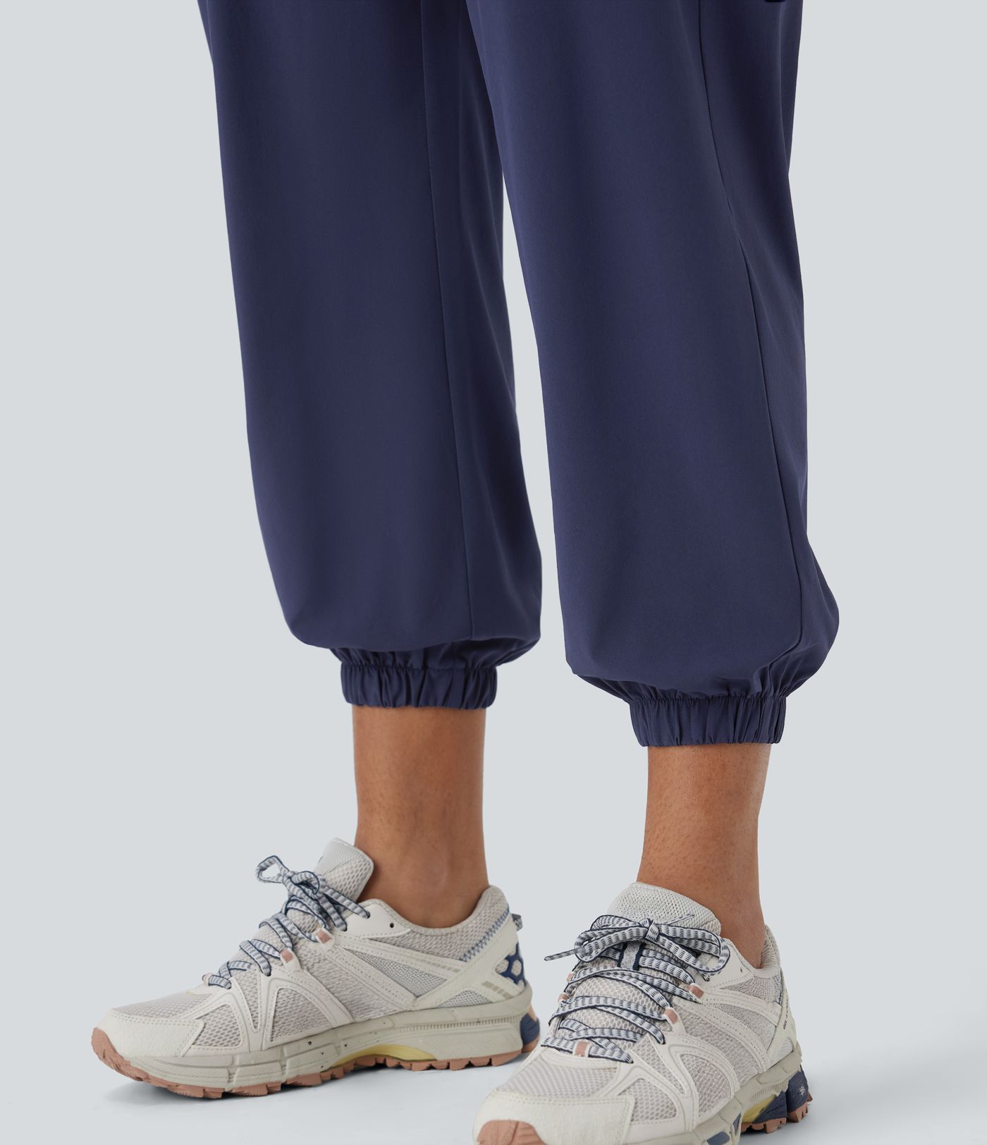 Breezeful™ V Neck Sleeveless Drawstring Multiple Pockets Quick Dry Camping Jogger Jumpsuit