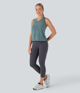 Racerback Hem Hiking Tank Top