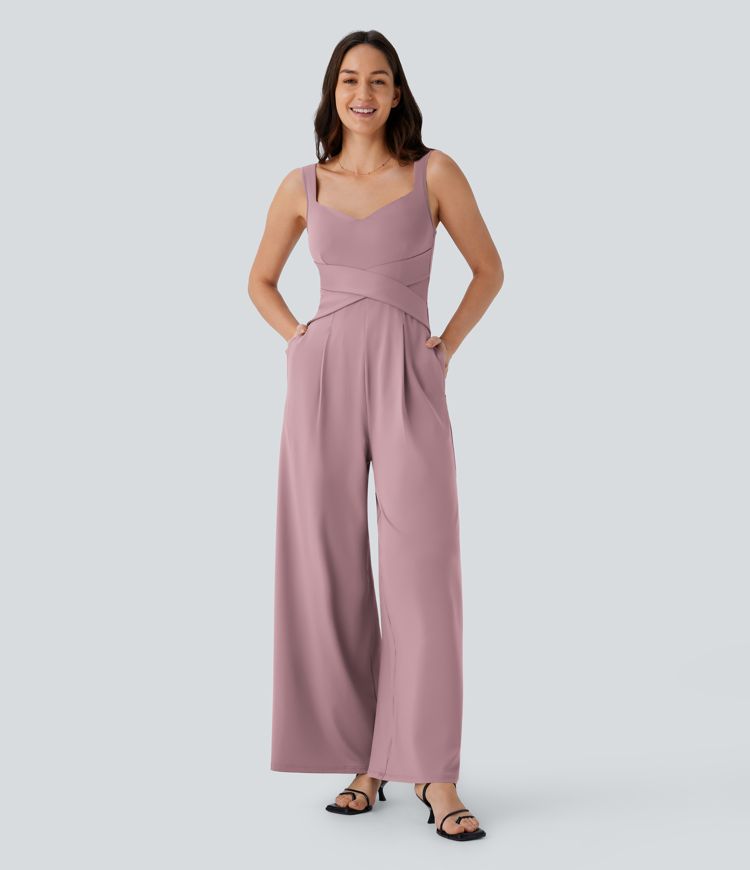 Pocket Casual Jumpsuit