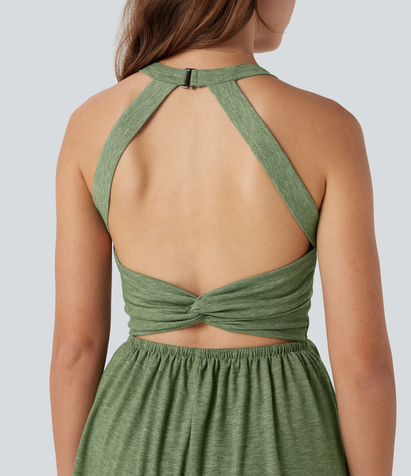 Padded 2-in-1 Romper with Pockets-Easy Peezy Edition