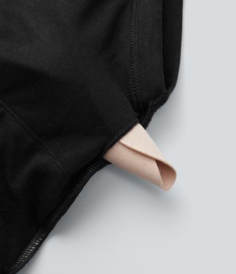 Padded 2-in-1 Romper with Pockets-Easy Peezy Edition