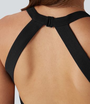 Padded 2-in-1 Romper with Pockets-Easy Peezy Edition