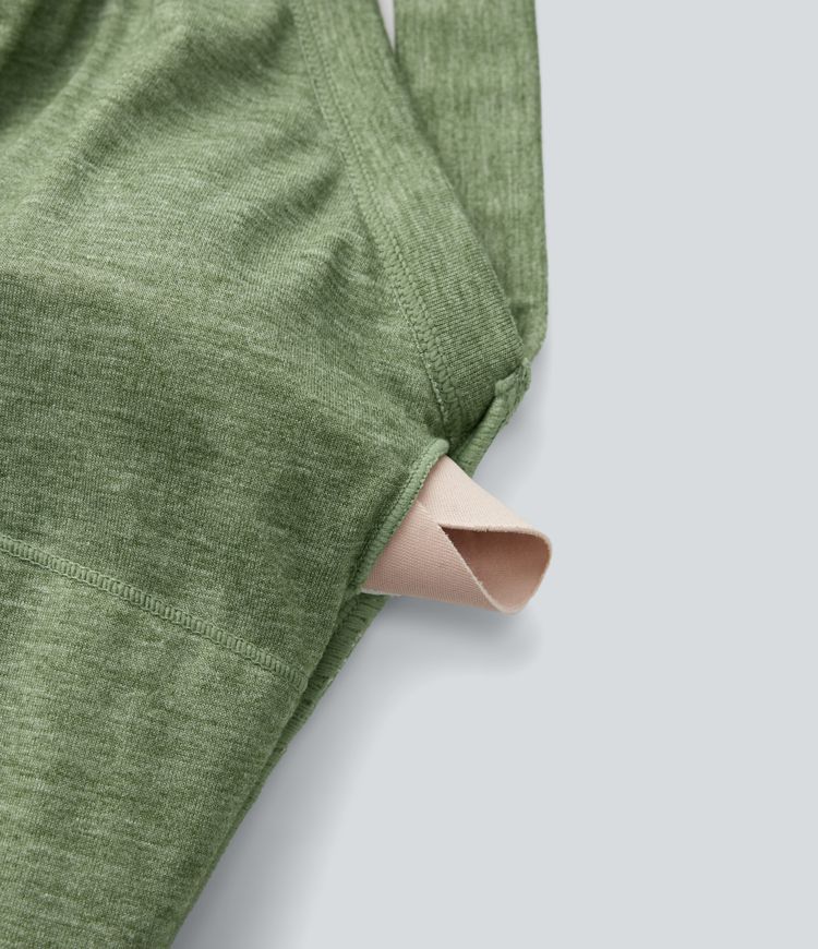 Padded 2-in-1 Romper with Pockets-Easy Peezy Edition