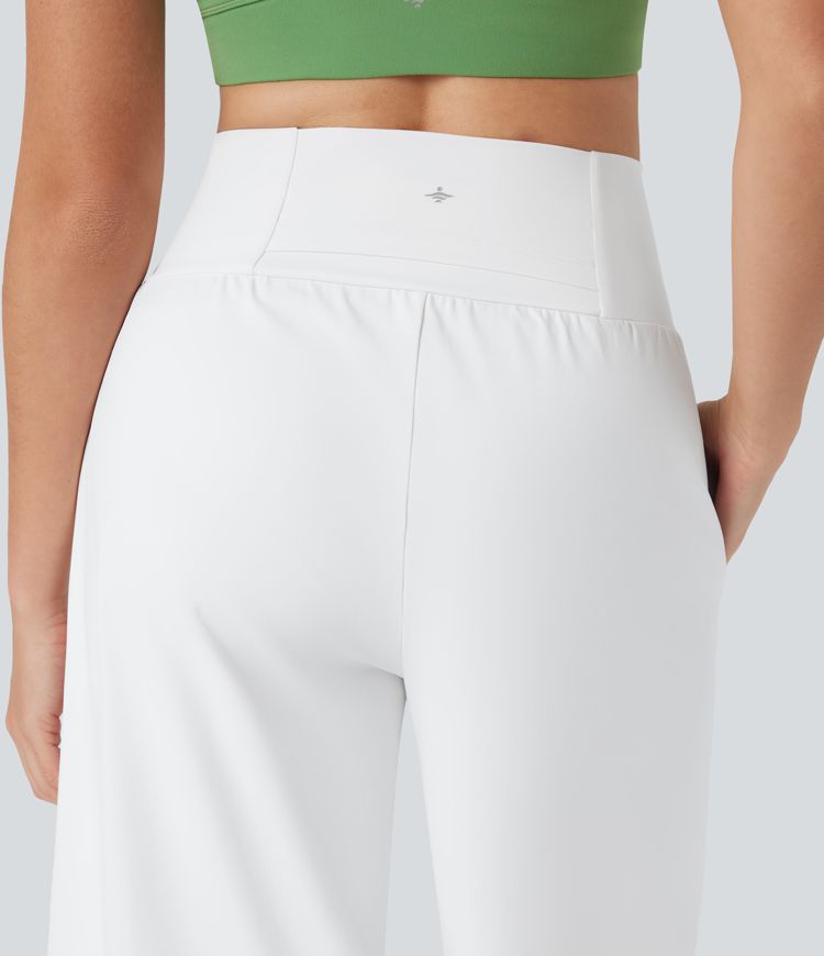 SoftlyZero™ Airy High Waisted Pockets  Yoga Bermuda Shorts
