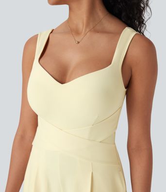 Combinaison décontractée dos nu avec poches latérales