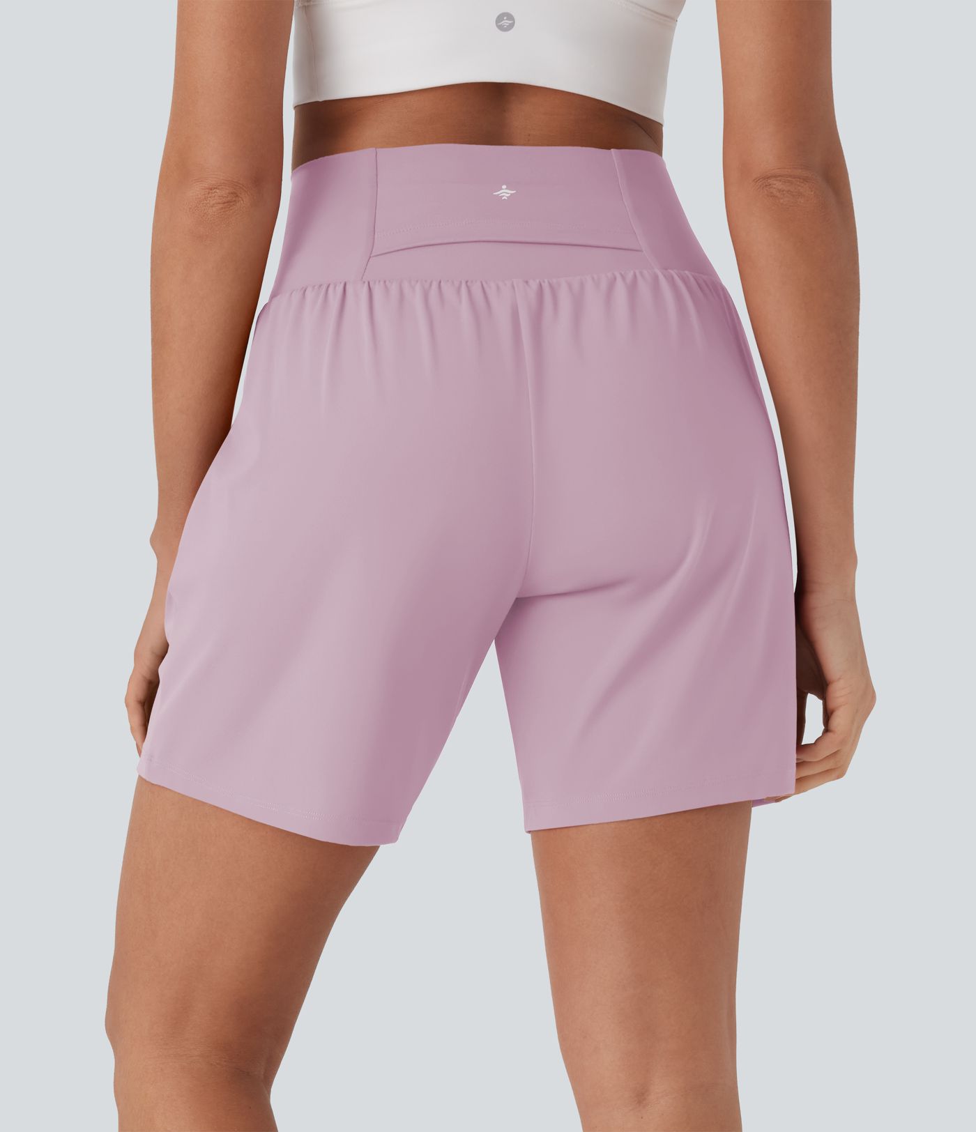 Softlyzero™ Airy Short de yoga 2-en-1 super taille haute avec poches et toucher frais 17,5 cm