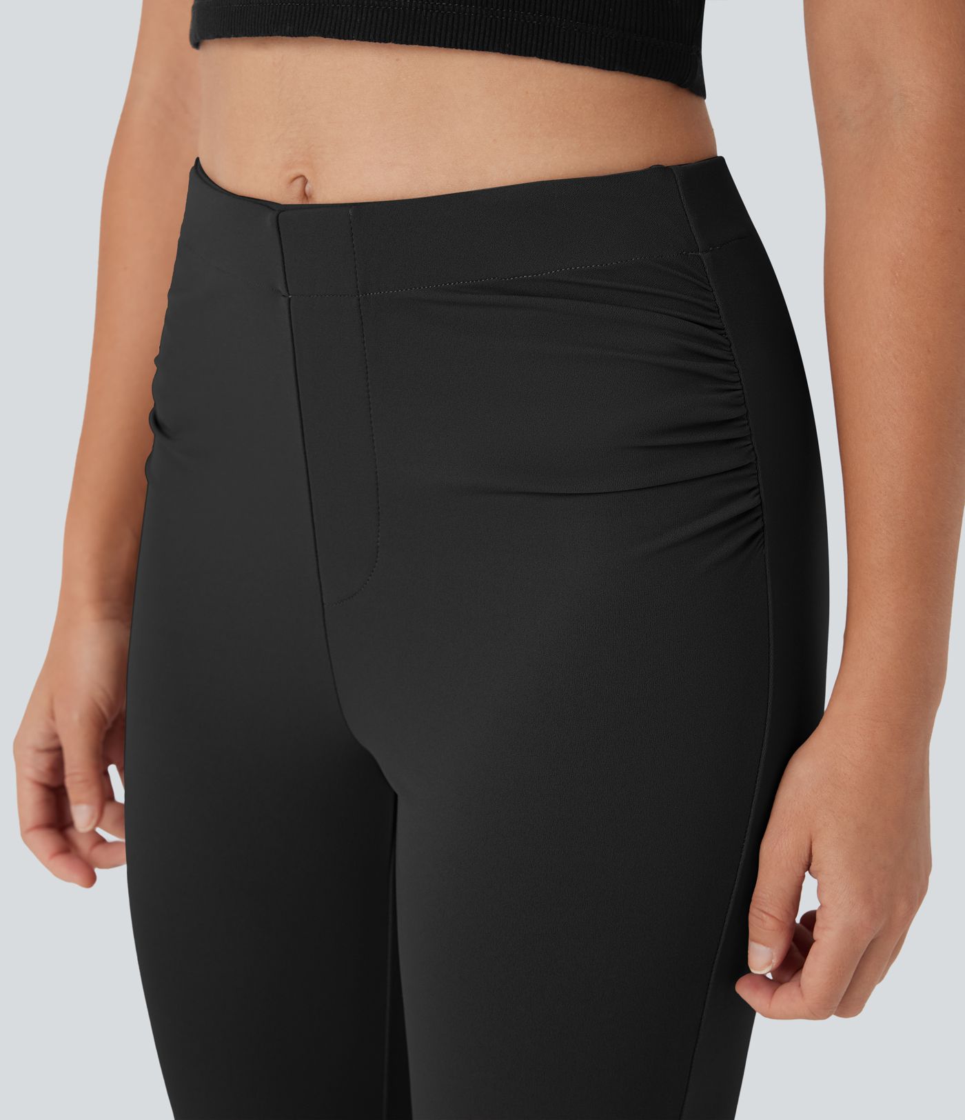 Mittlere Capri-Schlaghose für die Arbeit