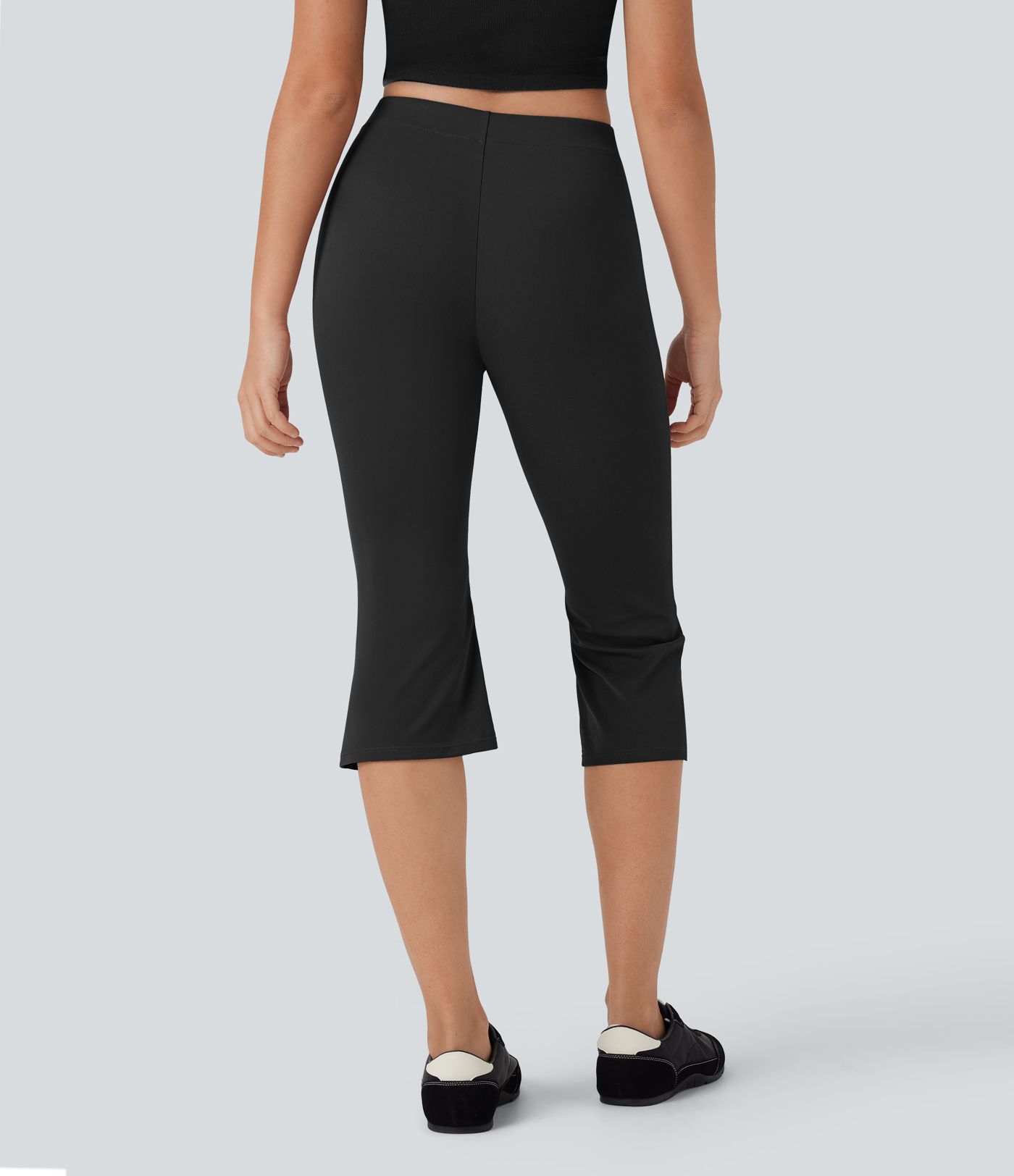 Mittlere Capri-Schlaghose für die Arbeit