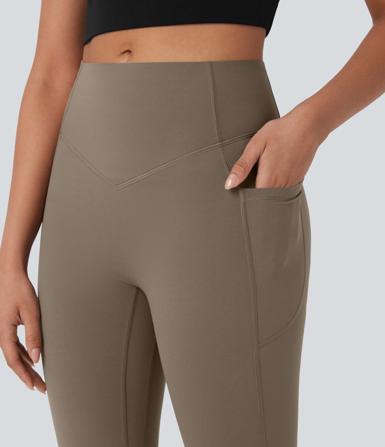 Halara UltraSculpt™ High Waisted Scrunch Butt Lifting Tummy Control Side Pocket Shaping Workout Biker Shorts 9''