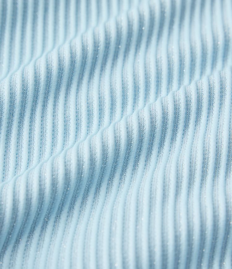 Ribbed Low Rise Crossover Bikini Bottom Swimsuit