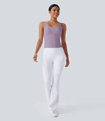 SoftlyZero™ Plush Cut Out Yoga Tank Top A-C Cups