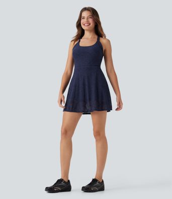 Robe de Danse Active Mini 2-en-1 en Dentelle avec Poches - Facile et Pratique