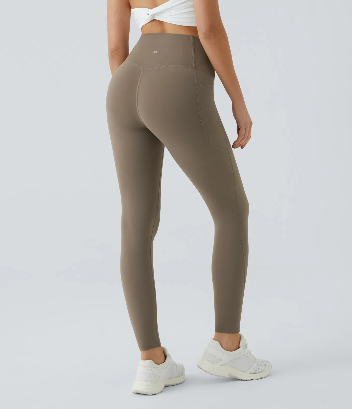 Halara UltraSculpt™ - Formende Workout-Leggings mit hohem Bund, Seitentaschen und Bauchkontrolle