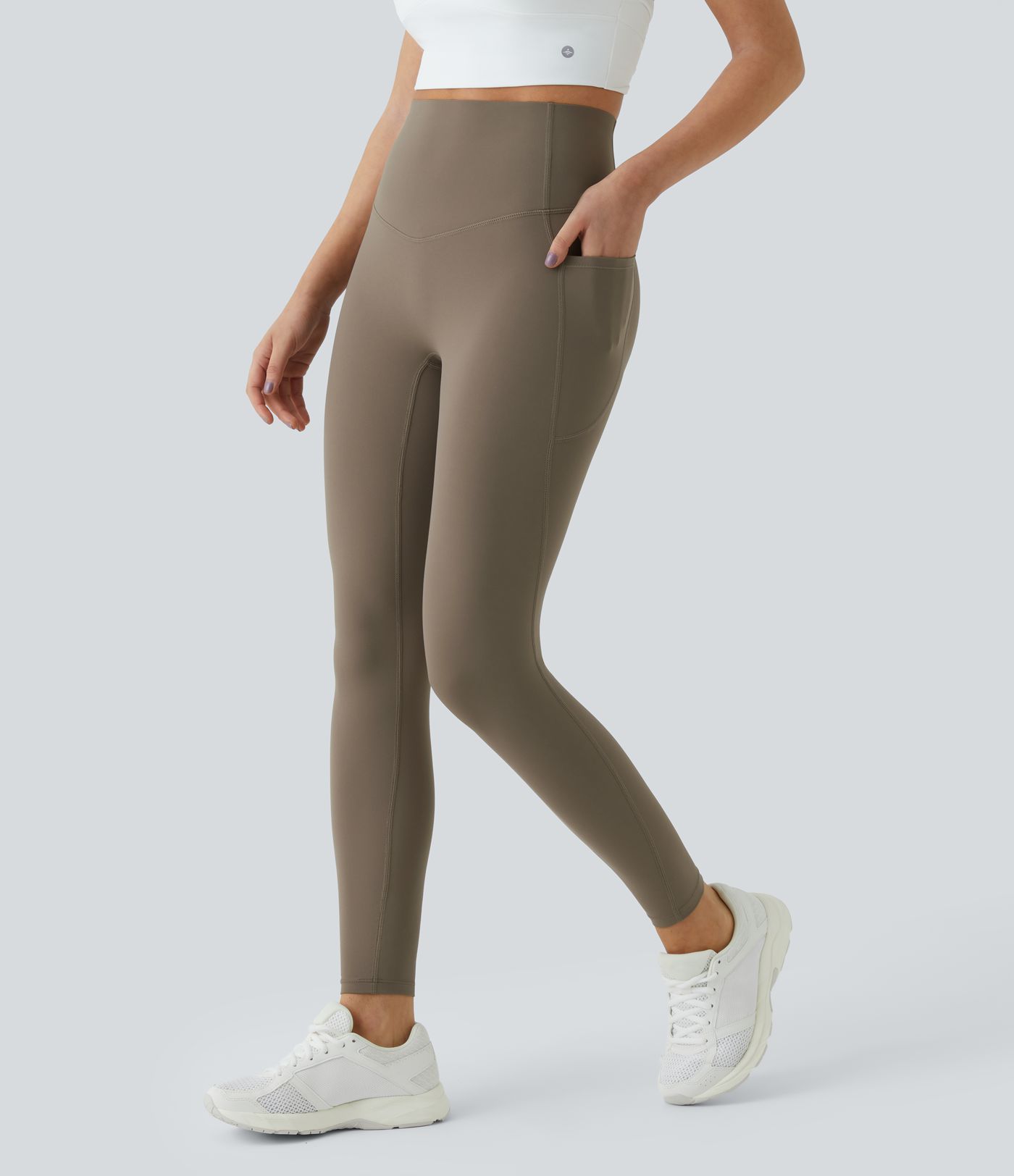 Leggings SoCinched UltraSculpt entrenamiento control abdomen bolsillo lateral tiro alto