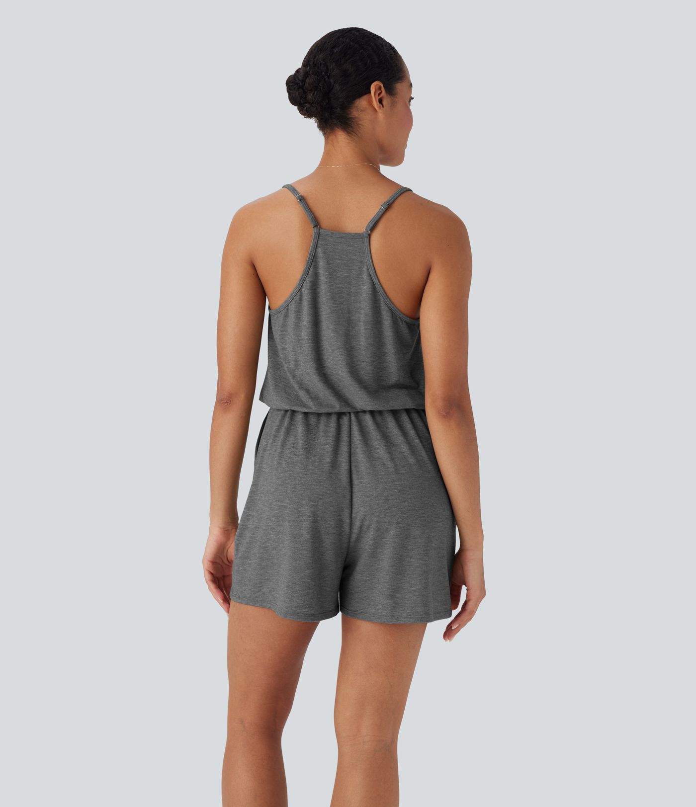 Wide Leg Jumpsuit with Pockets