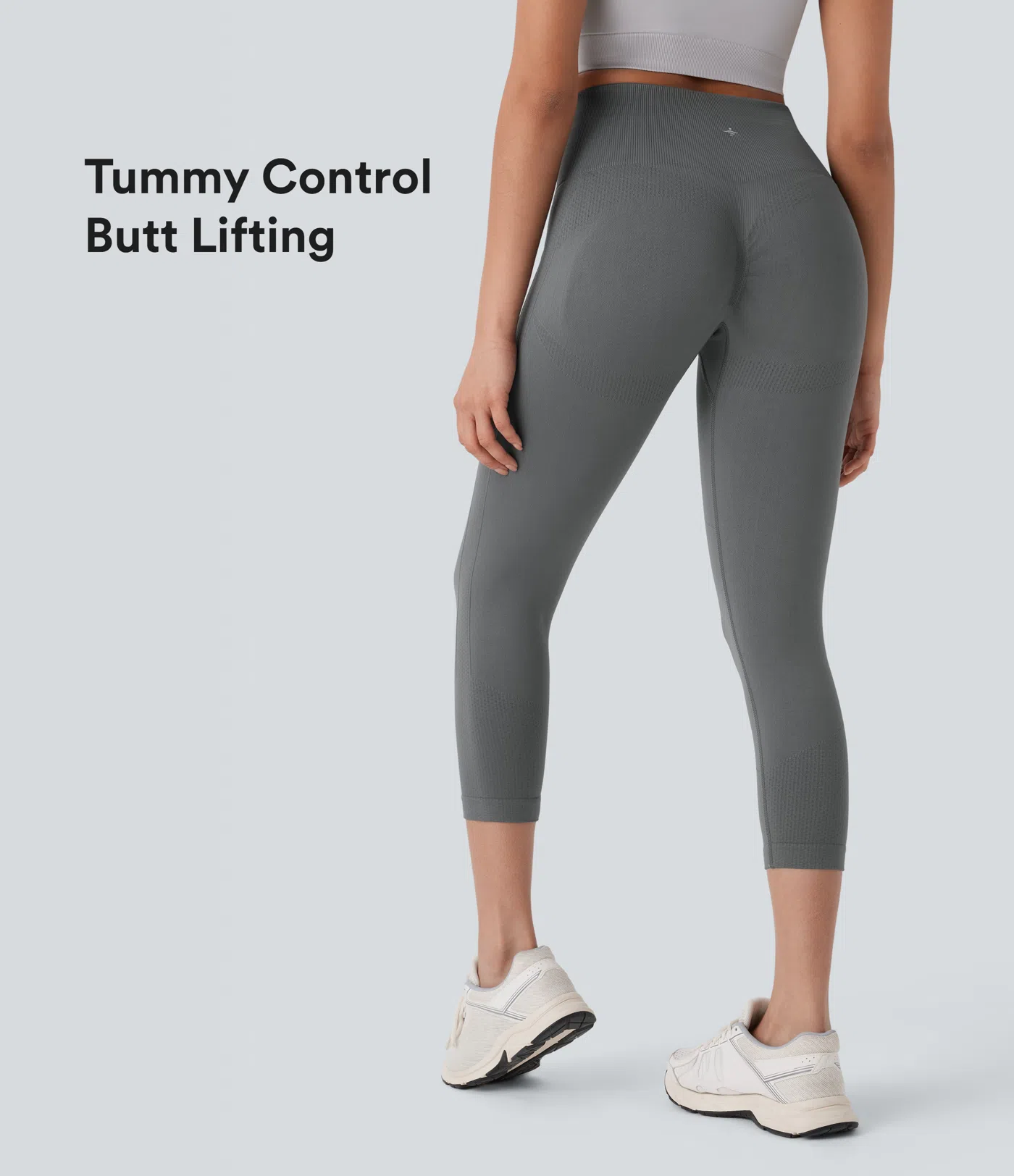 OneForm - Capri-Yoga-Leggings mit hohem Bund, Bauchkontrolle und nahtlosem Flow - Po-Lifting