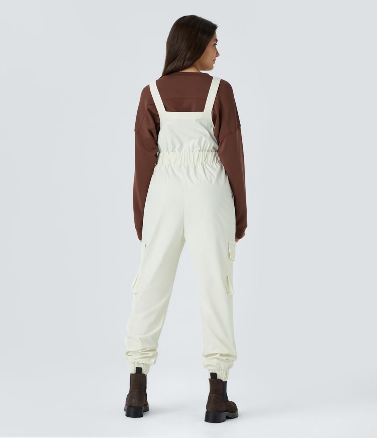 Mono cargo correr senderismo repelente agua resistente desgaste correa ajustable cordón múltiple bolsillo