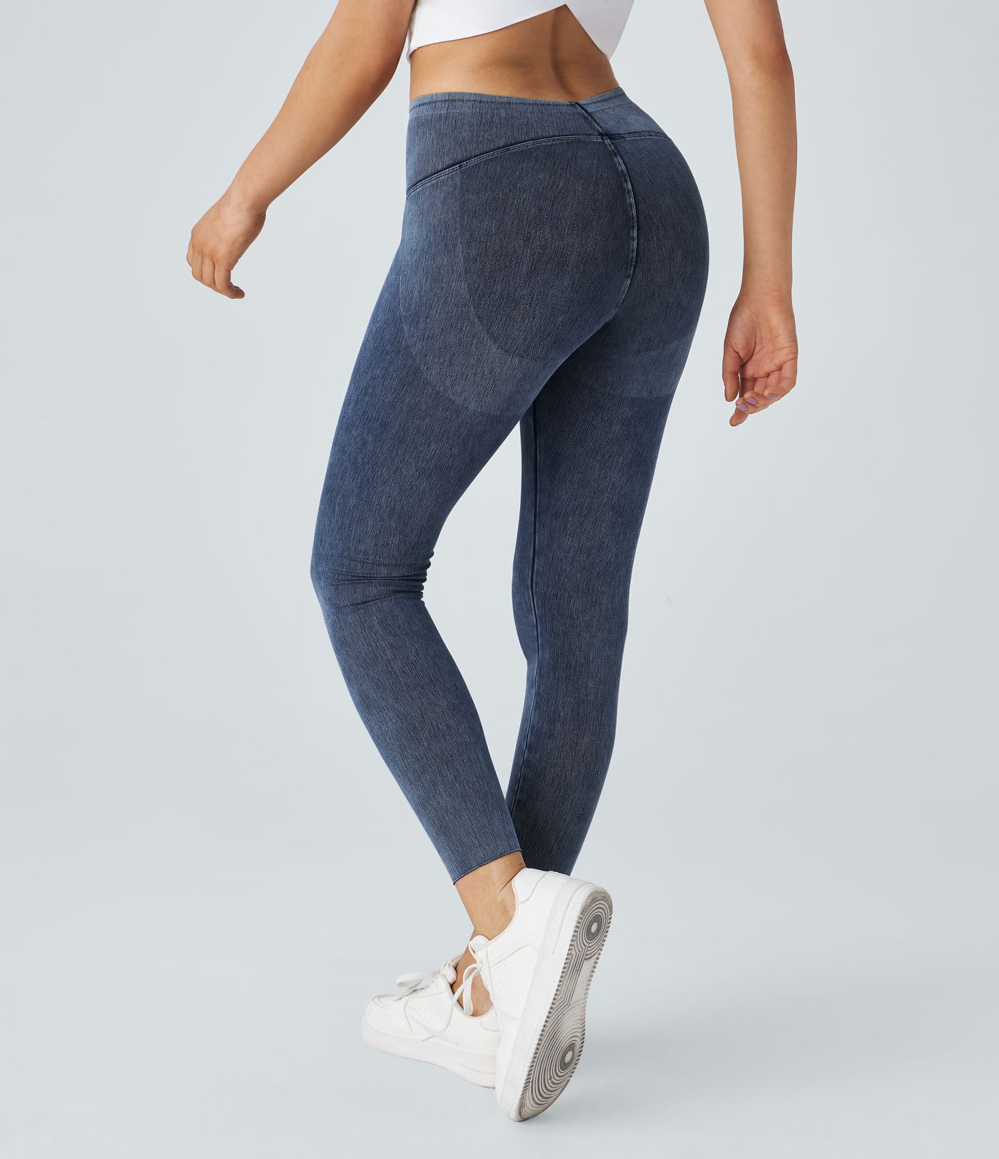 Jeans Halara Flex™ Denim elásticos de tiro alto
