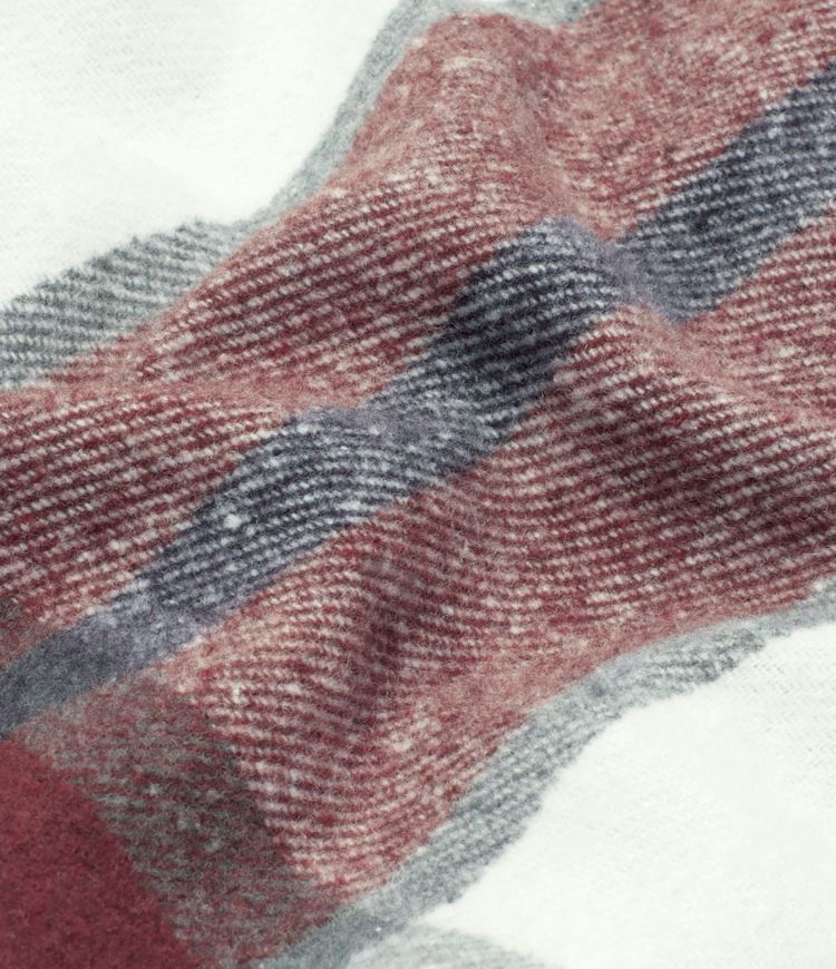 Hooded Drawstring Pocket Plaid Thermal Casual Jacket