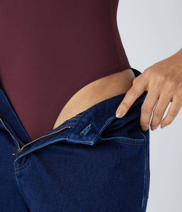 Body Softlyzero™ Airy sin mangas sin espalda tacto fresco UPF50+