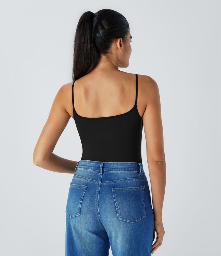 Softlyzero™ Airy Backless Cool Touch Casual Slip Bodysuit-UPF50+