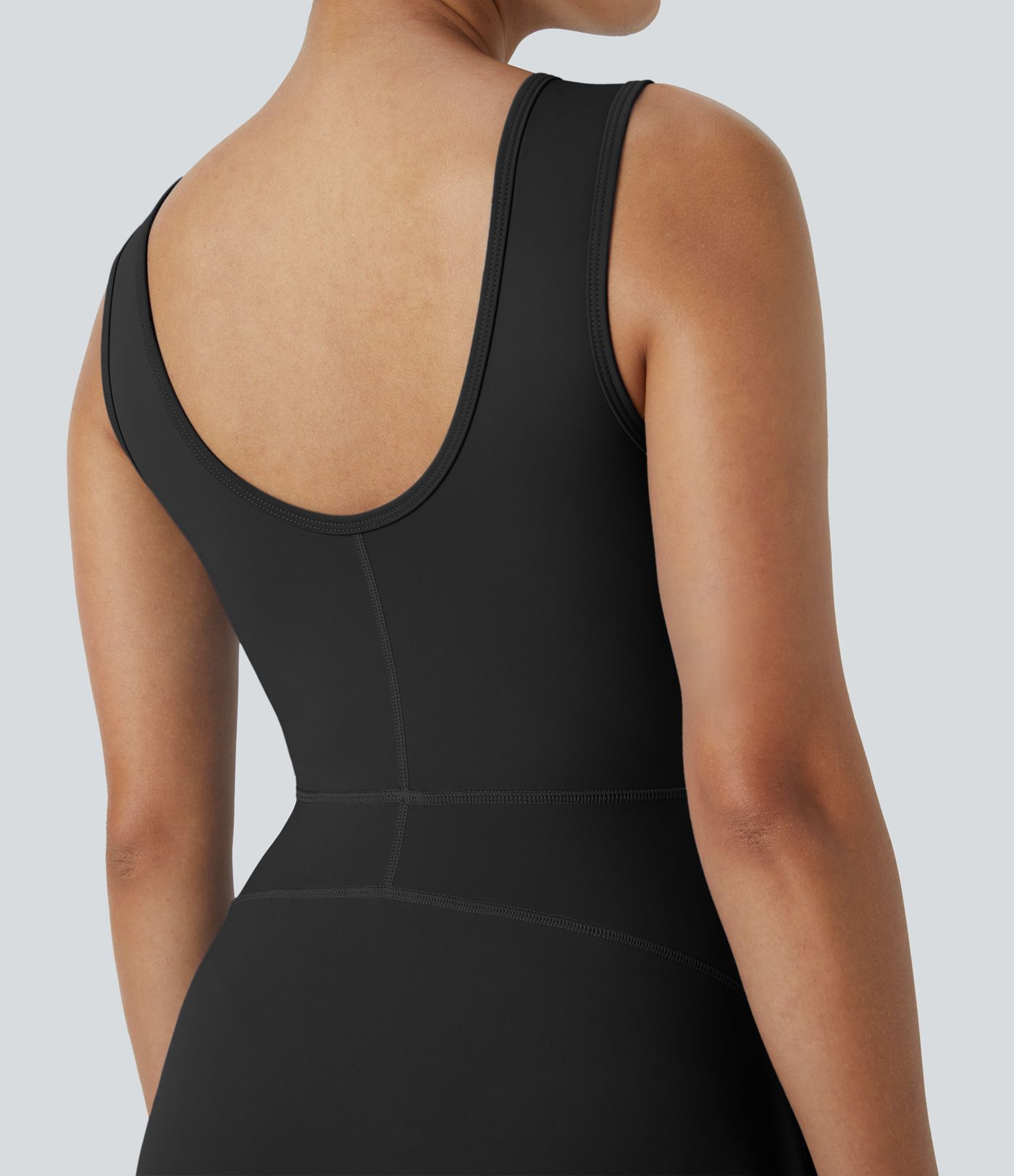 Robe de golf active 2-en-1 mini flare avec poches