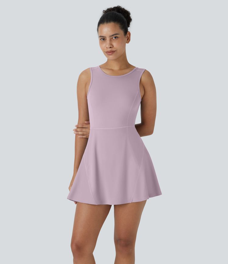 2-in-1 Pocket Mini Flare Golf Active Dress