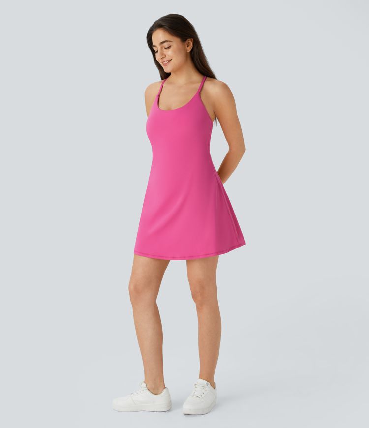 Softlyzero™ Plush Backless Active Dress - Easy Peasy Plus Leak-Proof Edition