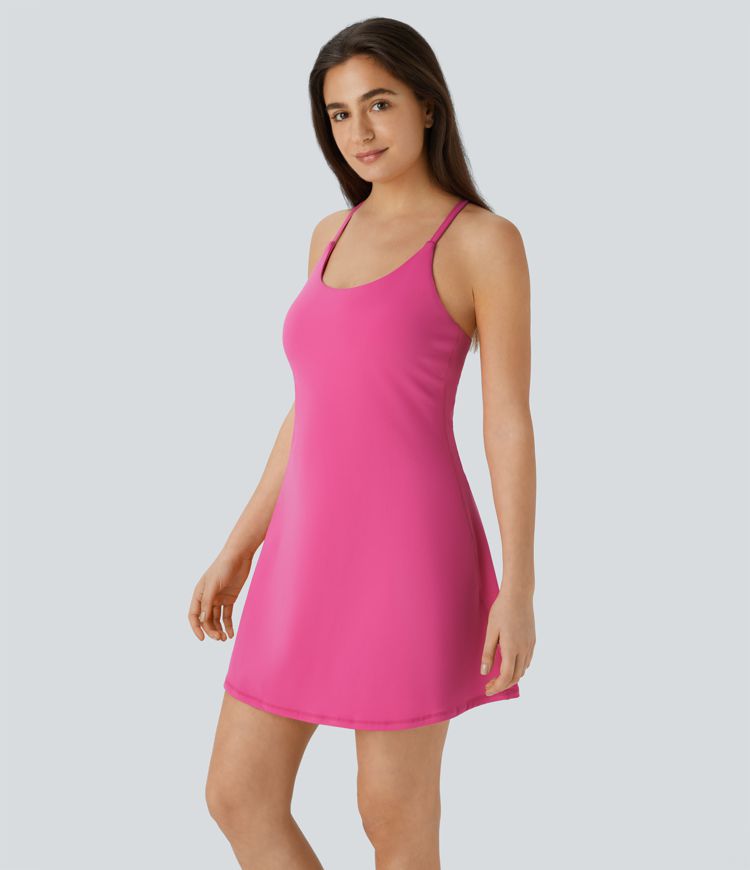 Softlyzero™ Plush Backless Active Dress - Easy Peasy Plus Leak-Proof Edition