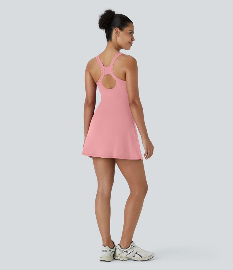  Everyday Softlyzero™ Airy Vestido tenis sin espalda abertura bolsillo lateral tacto fresco -Glee Air